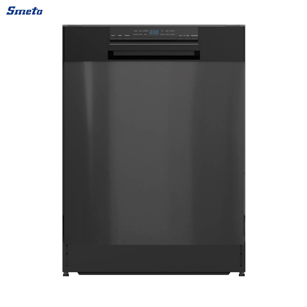 24″Black Semi Built In Dishwasher