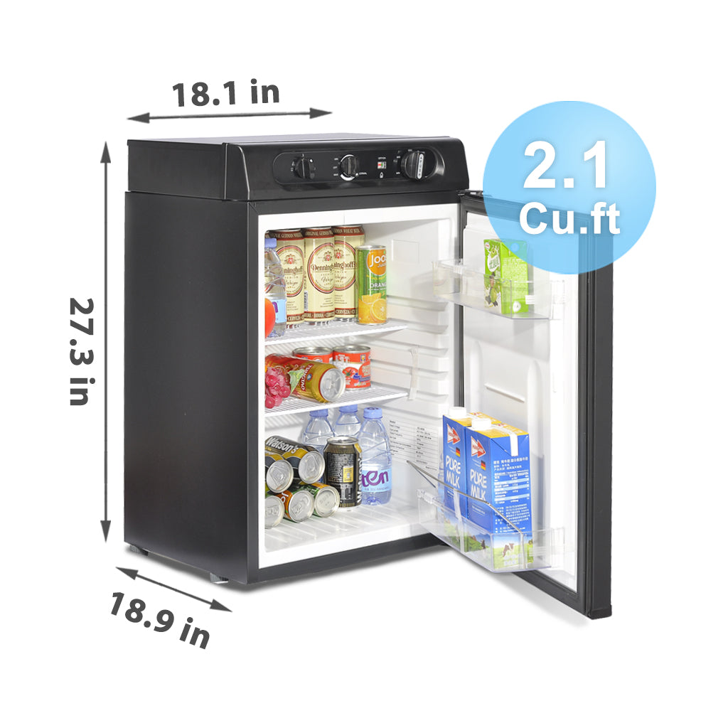 Smeta 100L Mini Portable Camping RV Lp Gas Absorption Refrigerator - China  Absorption Refrigerator and Gas Refrigerator price