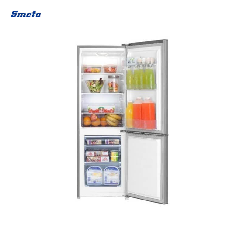 165L Double Door Small Fridge Bottom Freezer