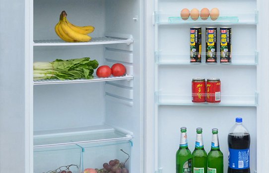 adjustable glass shelves | Smeta double door refrigerator