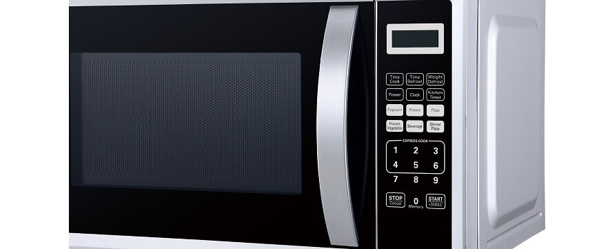 Smeta small countertop microwave