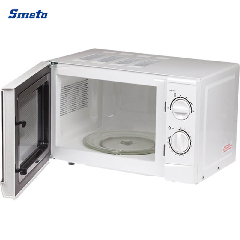 20 Litre Small White/Silver Coutertop Microwave