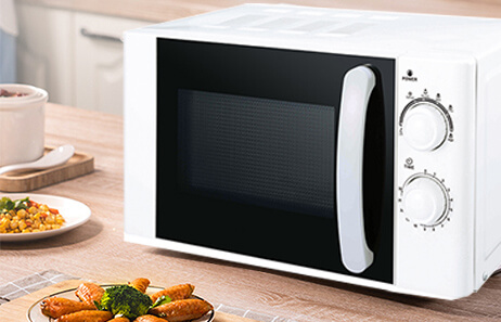 Smeta small countertop microwave