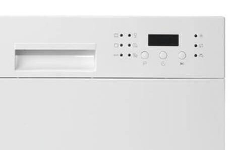 Electronic control with big LED display | Smeta mini countertop dishwasher TDD6-55BME(3602D)