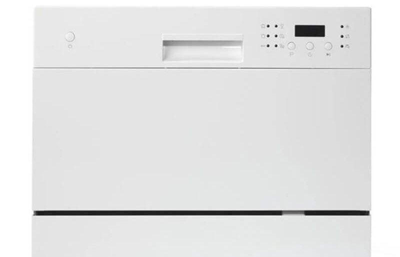 Compact Body, Easy Installation | Smeta 6 place setting countertop dishwasher