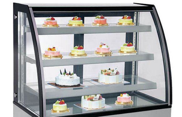 Smeta curved glass display fridge perfect for showcasing your products in style