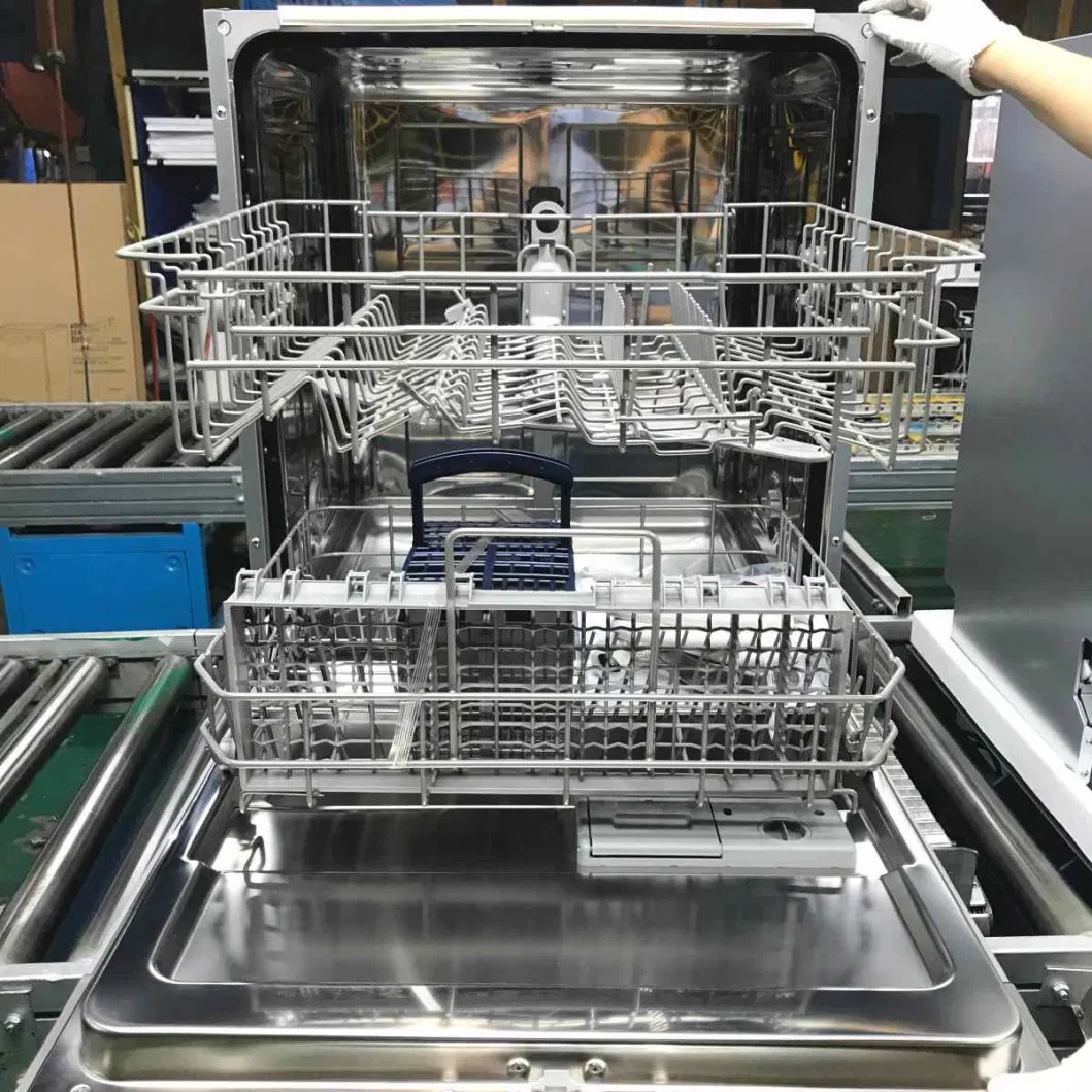 Smeta semi integrated dishwasher TDS12-60TG(K)_open