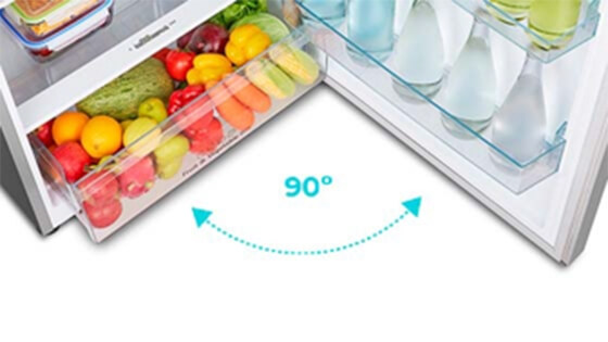 Apertura de 90º | Smeta Refrigerator