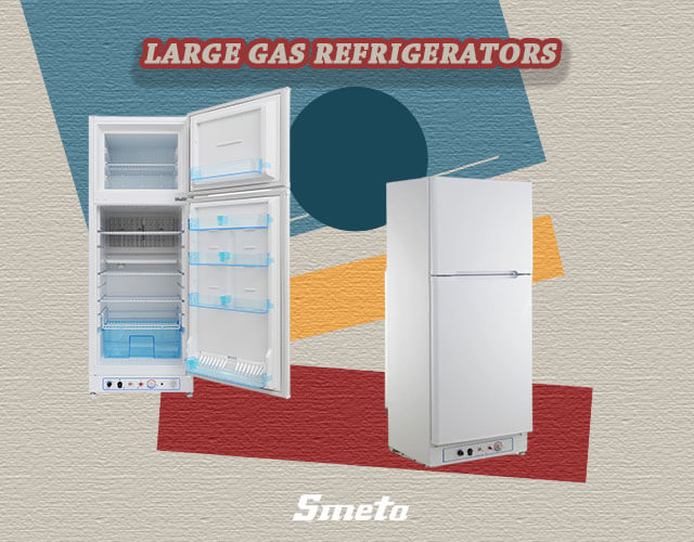 large size gas refrigerator