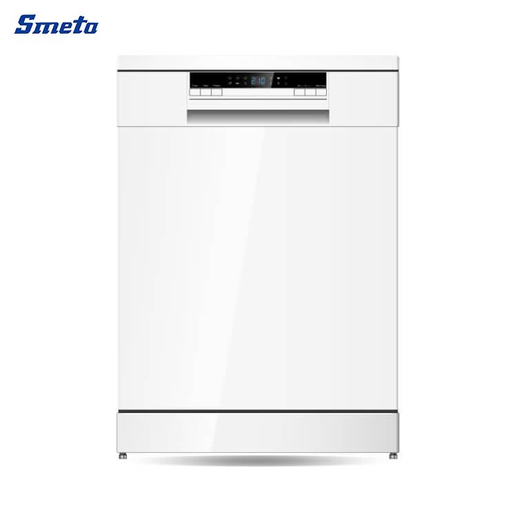14 Place Stainless Steel Free Standing Dishwasher