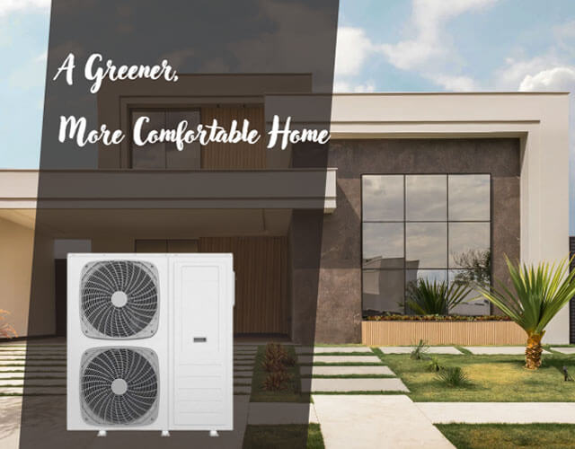 heat pump makes a more comfortable home