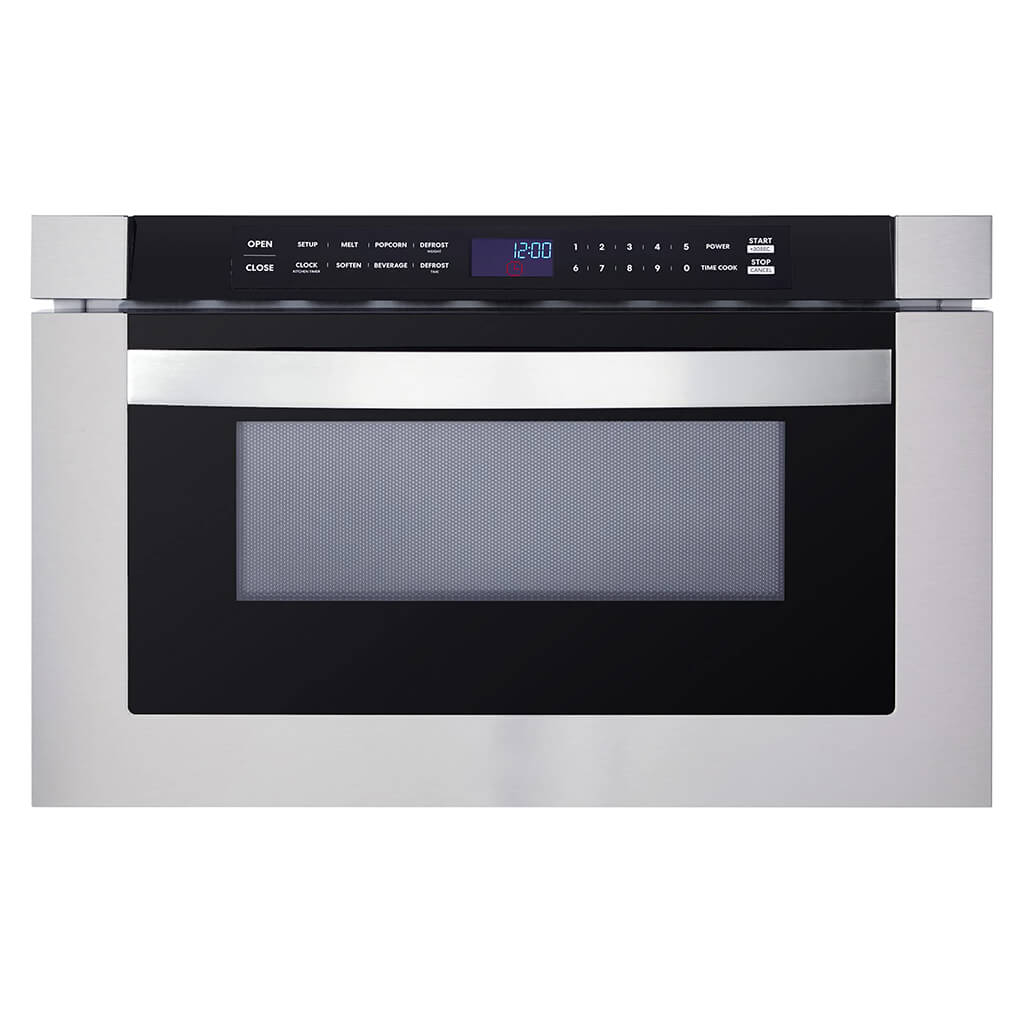 24-Inch Built-In Drawer Microwave Oven – Powerful 1000W Cooking for Modern Kitchens