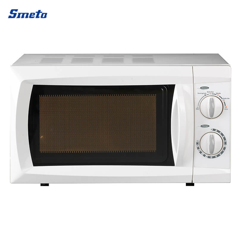 Compact 20L Portable Microwave with Mechanical Controls